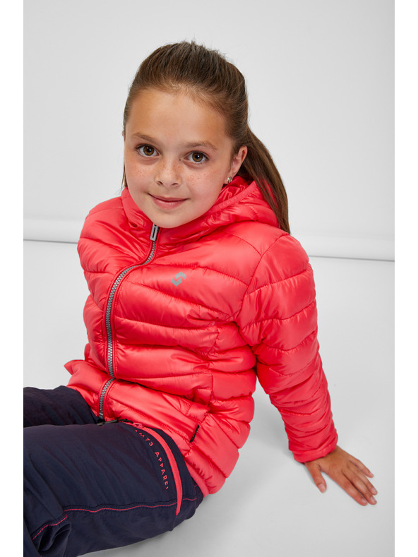 Sam 73 Korallszínű lány steppelt kabát SAM 73 Uchenna