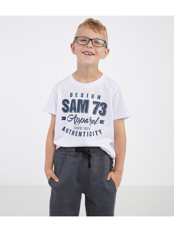 Sam 73 Fehér fiú póló SAM 73 Janson
