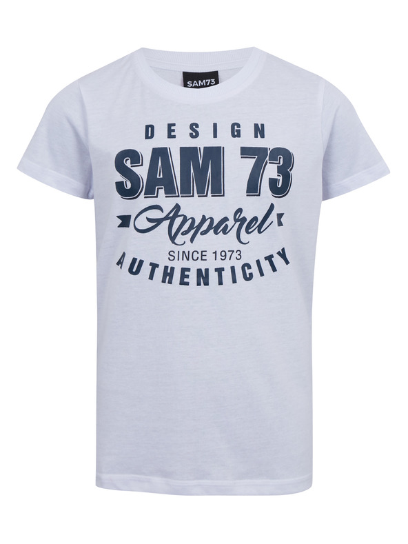 Sam 73 Fehér fiú póló SAM 73 Janson
