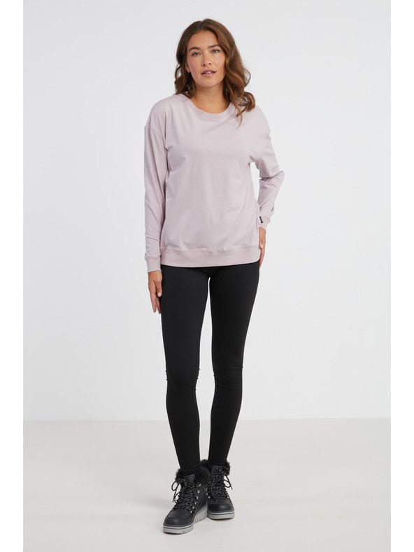 Sam 73 Világos rózsaszín női hosszú ujjú póló SAM 73 Sharma