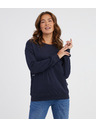 Sam 73 Sötétkék női hosszú ujjú póló SAM 73 Sharma