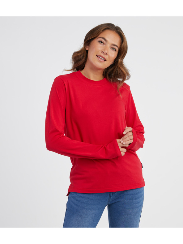 Sam 73 Piros női hosszú ujjú póló SAM 73 Zira