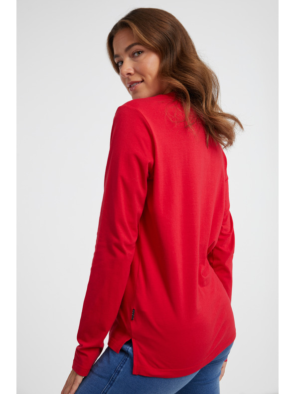 Sam 73 Piros női hosszú ujjú póló SAM 73 Zira