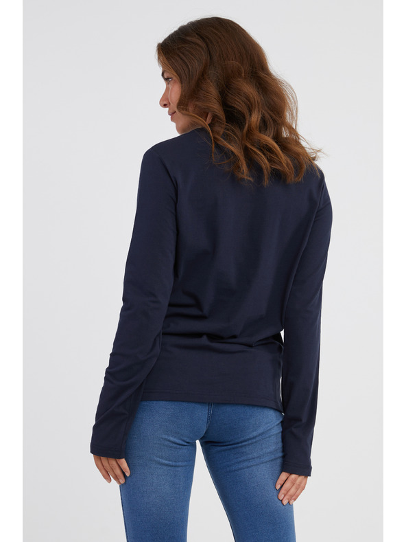 Sam 73 Sötétkék női hosszú ujjú póló SAM 73 Zira