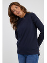 Sam 73 Sötétkék női hosszú ujjú póló SAM 73 Zira