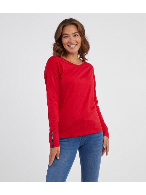 Sam 73 Piros Női hosszú ujjú póló SAM 73 Patty