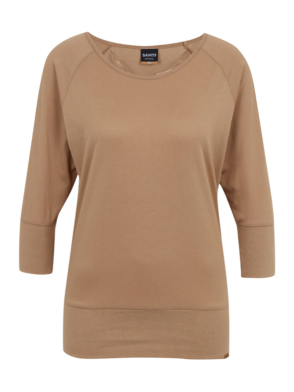 Sam 73 Világosbarna női póló SAM 73 Selma