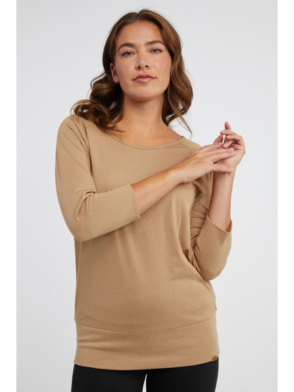 Sam 73 Világosbarna női póló SAM 73 Selma