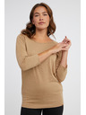 Sam 73 Világosbarna női póló SAM 73 Selma