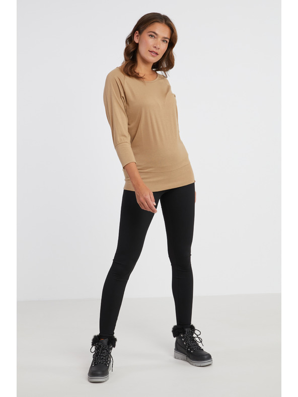 Sam 73 Világosbarna női póló SAM 73 Selma