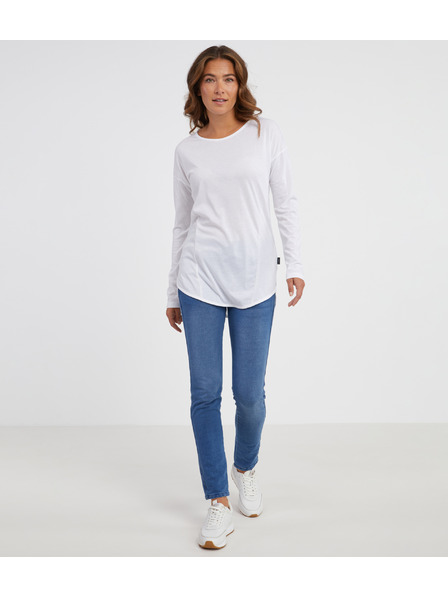 Sam 73 Fehér női hosszú ujjú póló SAM 73 Sherri