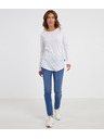 Sam 73 Fehér női hosszú ujjú póló SAM 73 Sherri
