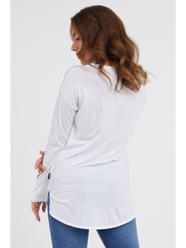 Sam 73 Fehér női hosszú ujjú póló SAM 73 Sherri