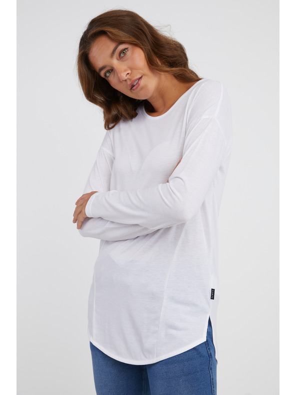 Sam 73 Fehér női hosszú ujjú póló SAM 73 Sherri