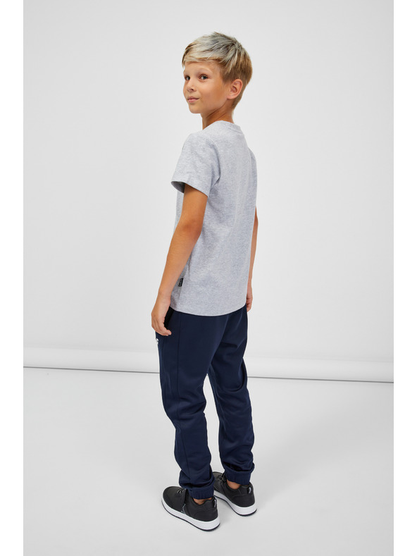 Sam 73 Világosszürke csíkos fiú póló SAM 73 Silaqui