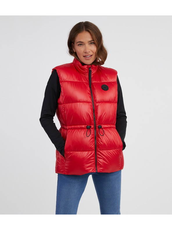 Sam 73 Piros színű női steppelt mellény SAM 73 Charlotte
