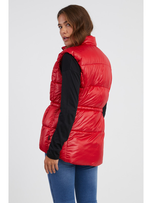 Sam 73 Piros színű női steppelt mellény SAM 73 Charlotte