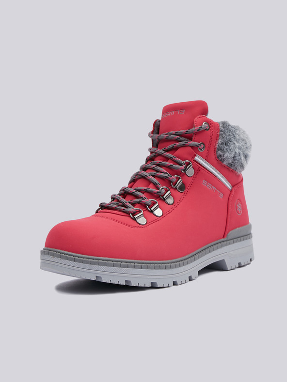 Sam 73 Rózsaszín női téli bokacsizma SAM 73 Carina