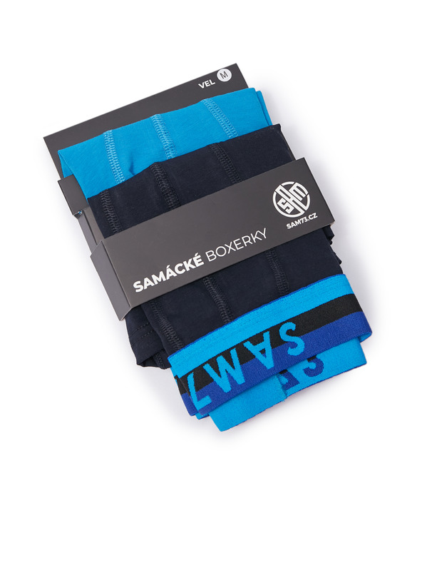 Sam 73 Két férfi boxer szett kék és fekete színben SAM 73 Jácint