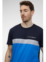 Sam 73 Kék-fekete férfi póló SAM 73 Ernesto