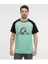 Sam 73 Fekete és zöld férfi póló SAM 73 Esteban