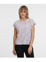 Sam 73 Világos lila női mintás póló SAM 73 Margarita