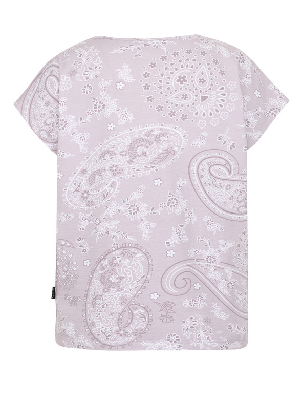Sam 73 Világos lila női mintás póló SAM 73 Margarita