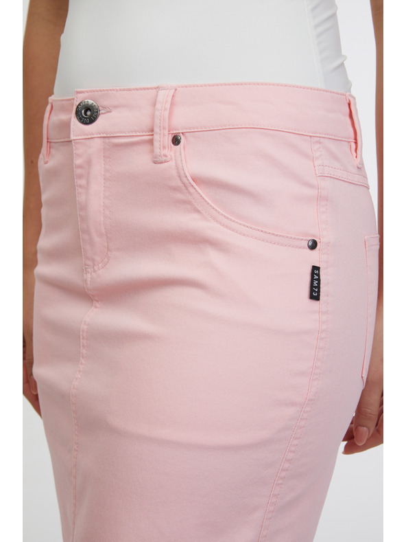 Sam 73 Világos rózsaszín női farmer szoknya SAM 73 Belén