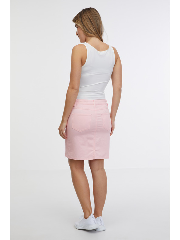 Sam 73 Világos rózsaszín női farmer szoknya SAM 73 Belén