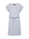 Sam 73 Világosszürke csíkos női ruha SAM 73 Esperanza