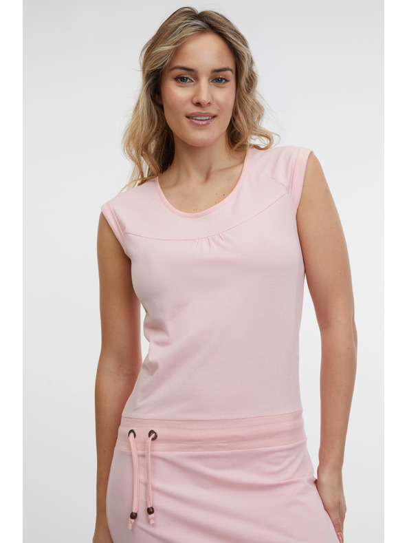 Sam 73 Világos rózsaszín női ruha SAM 73 Perla