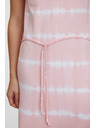 Sam 73 Világos rózsaszín női batikolt ruha SAM 73 Raquel