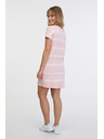 Sam 73 Világos rózsaszín női batikolt ruha SAM 73 Raquel