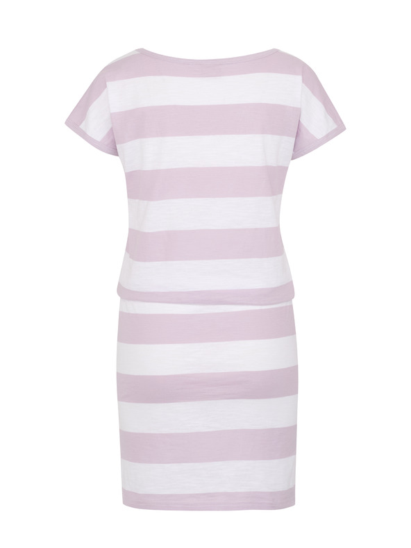 Sam 73 Fehér és lila női csíkos ruha SAM 73 Reyna