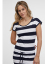Sam 73 Fehér és kék női csíkos ruha SAM 73 Reyna