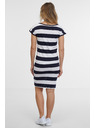 Sam 73 Fehér és kék női csíkos ruha SAM 73 Reyna