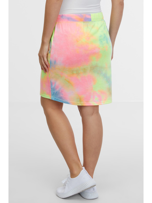 Sam 73 Kék és rózsaszín mintás női szoknya SAM 73 Tiara