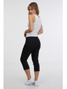 Sam 73 Fekete női háromnegyedes slim fit farmer SAM 73 Amara