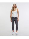 Sam 73 Szürke női háromnegyedes egyenes szabású farmer SAM 73 Antonella