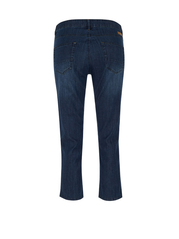 Sam 73 Sötétkék női háromnegyedes egyenes szabású farmer SAM 73 Antonella