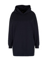 Sam 73 Sötétkék női hosszabbított kapucnis pulóver SAM 73 Lola