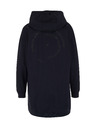 Sam 73 Sötétkék női hosszabbított kapucnis pulóver SAM 73 Lola