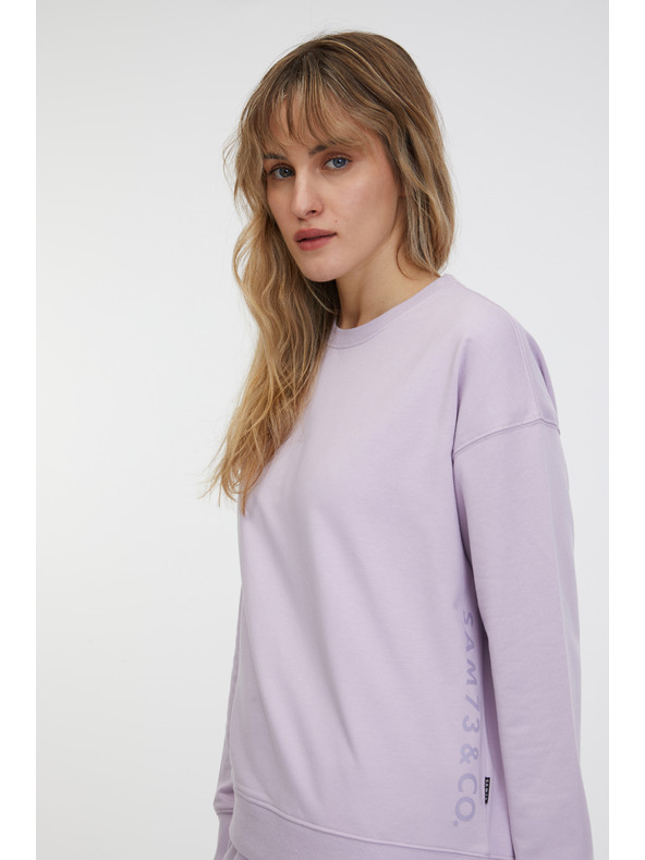 Sam 73 Világoslila női pulóver SAM 73 Luana