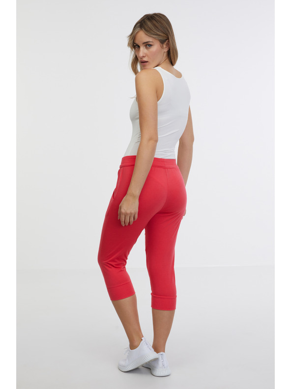 Sam 73 Korallszínű női háromnegyedes melegítőnadrág SAM 73 Camila