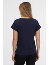 Sam 73 Sötétkék női póló SAM 73 Nazarena