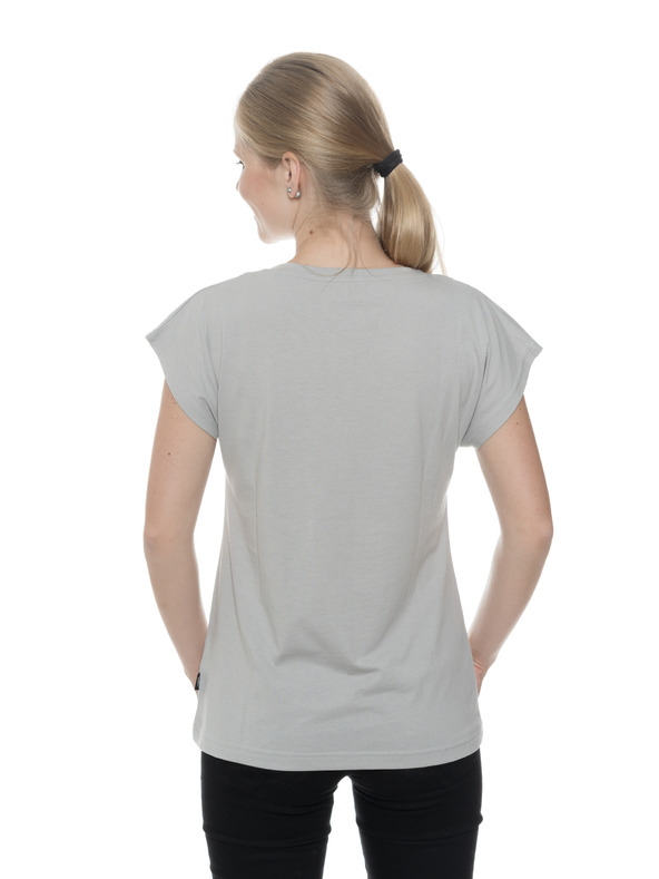 Sam 73 Szürke női póló SAM 73 nyomtatással