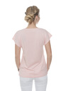 Sam 73 Rózsaszín női nyomtatott póló SAM 73