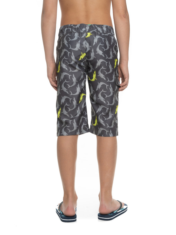 Sam 73 Szürke fiú fiú mintás fürdőruha SAM 73