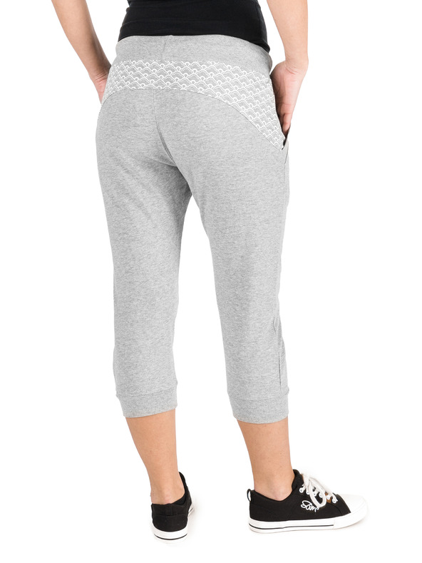 Sam 73 Világosszürke női 3/4-es melegítőnadrág SAM 73