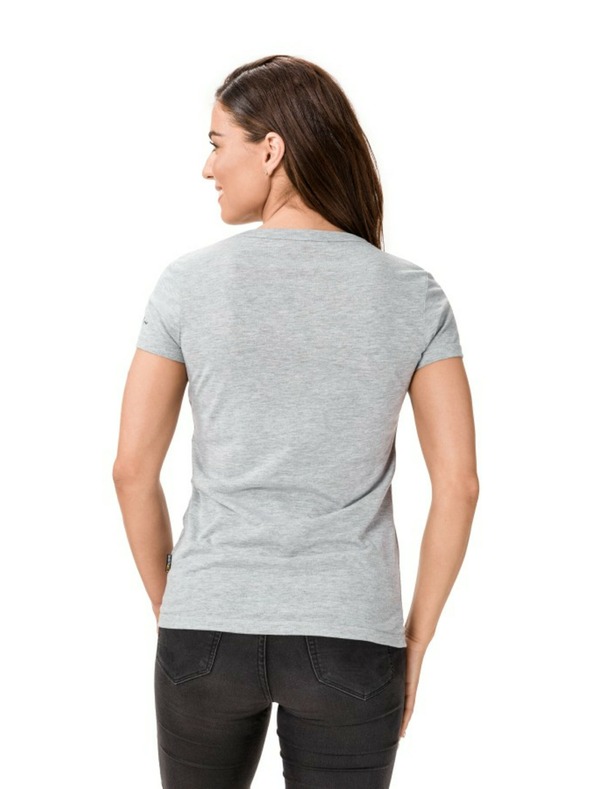 Sam 73 Világosszürke női póló SAM 73 Penny nyomtatással